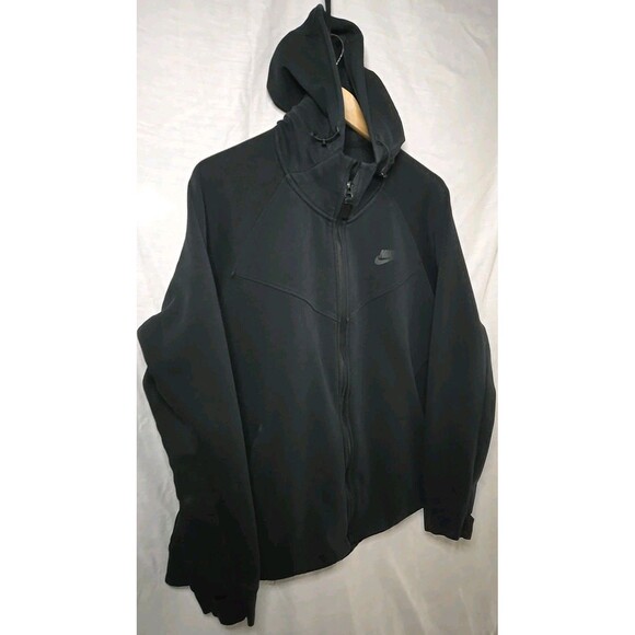 Nike Full Zip Light Hoodie Jacket, Women's Sz 2XL, Black - Picture 2 of 9